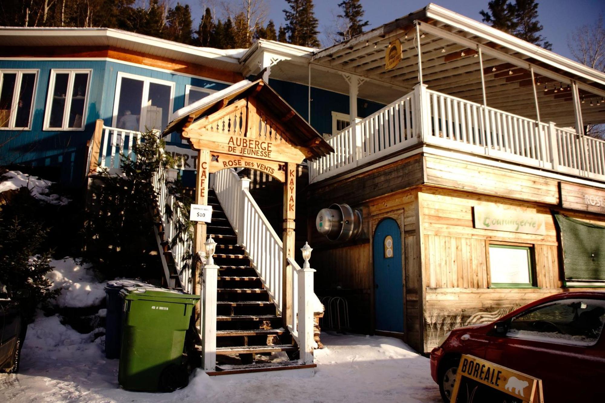 Auberge Aventure Rose Des Vents Sainte-Rose-du-Nord Eksteriør billede